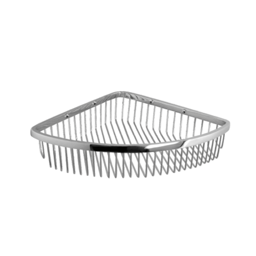 Corner Shower Basket Size: 7.5”X7.5” </br> VAL-144