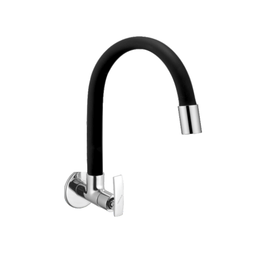 Sink Cock with Flexible Spout (Single Flow) </BR> VLN-21014 (A)